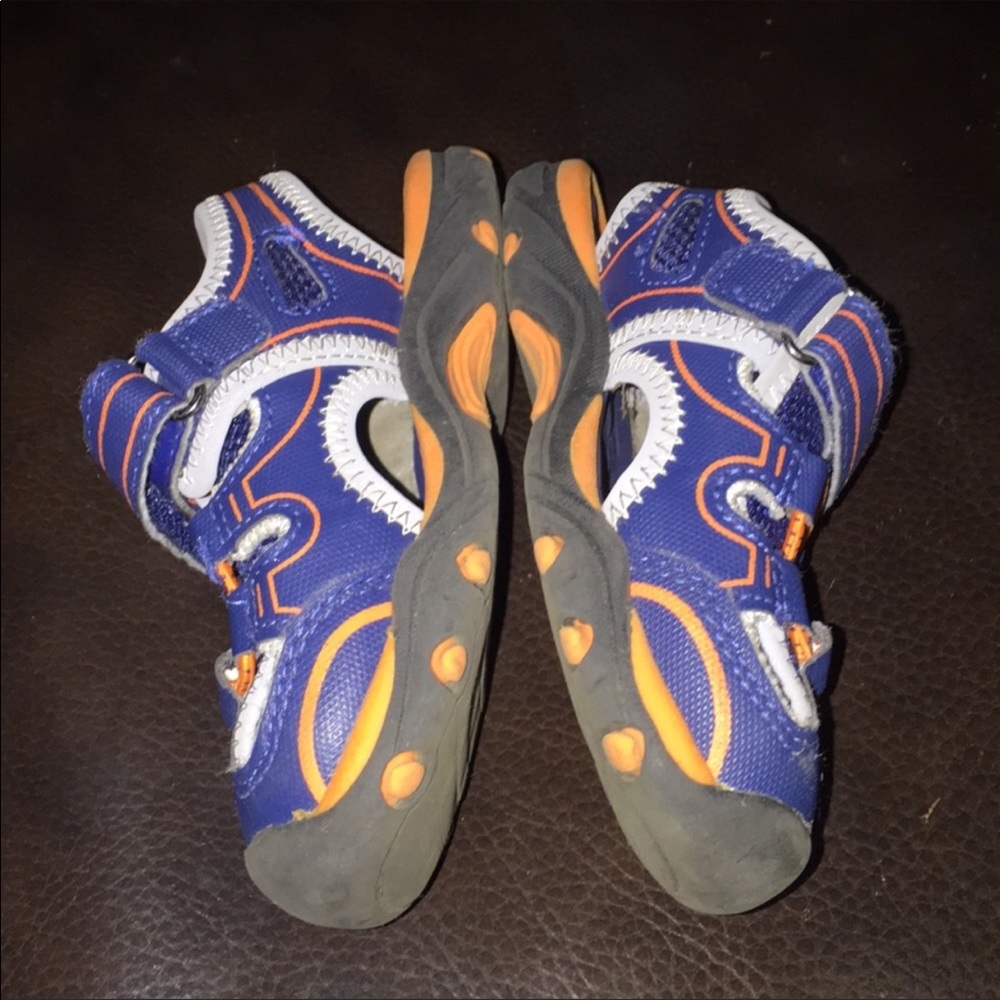 Wonder Nation Boys Summer Cross over Sandals Shoes - Picture 2 of 8